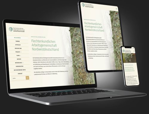 Frisch im Netz: Flechtenkundliche Arbeitsgemeinschaft Nordwestdeutschland