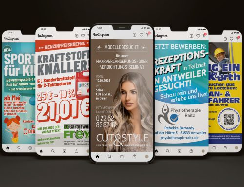 Professionelles Grafikdesign für Social Media: Hochformat mit Wirkung
