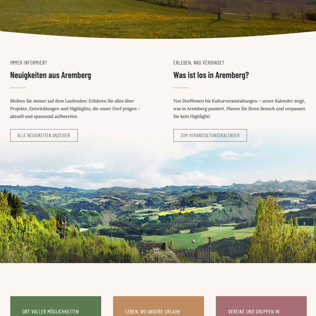 Ich achte bei der Gestaltung darauf, dass Seiten nicht überladen wirken, sondern eine klare visuelle Ordnung bekommen. Weißraum ist dabei keine verlorene Fläche, sondern ein wichtiges Gestaltungselement. Er sorgt dafür, dass Inhalte hochwertiger erscheinen und Besucher sich leichter orientieren können.