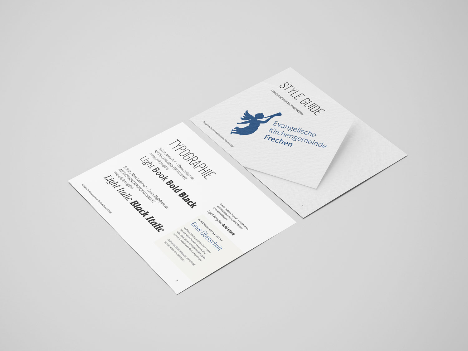 Mehrere Schriften brauchen eine klare Aufgabenverteilung Mehrere Schriften brauchen eine klare Aufgabenverteilung