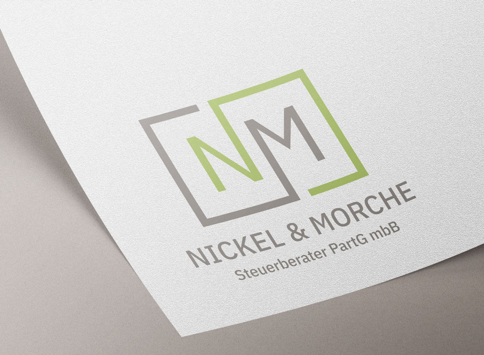 Buchstabenmarke/Monogramm: Initialen mit System